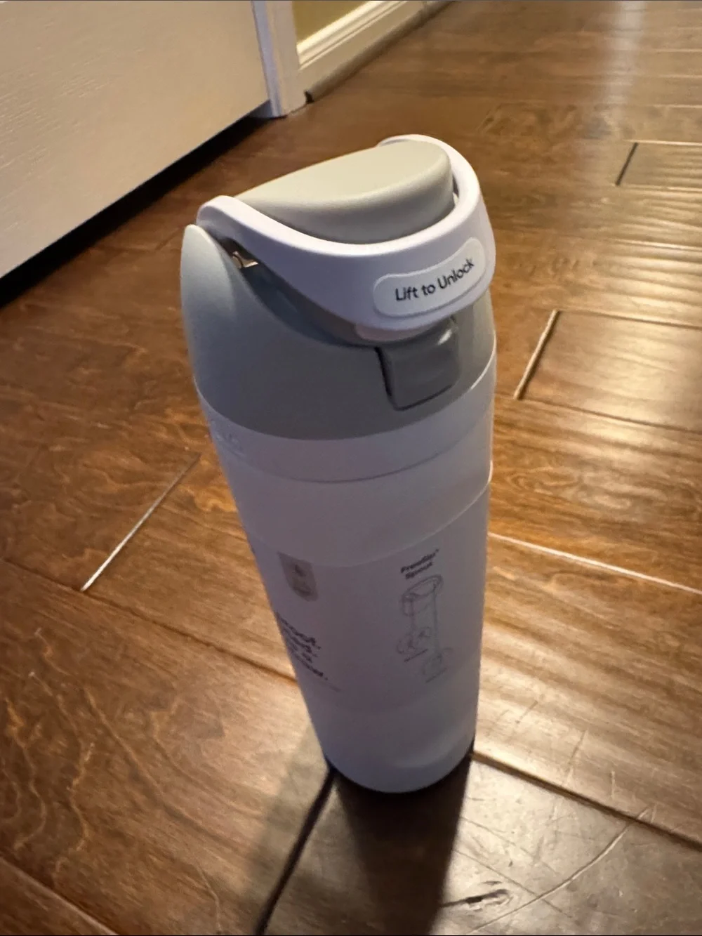 Owala 24oz Insulated Water Bottle with Built-In Straw in All White